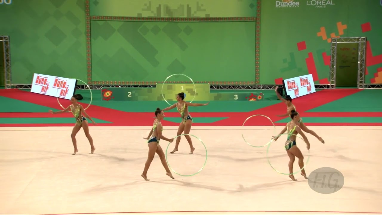 Armenia (ARM) - 2022 Rhythmic Worlds, Sofia (BUL) - Qualifications 5 Hoops