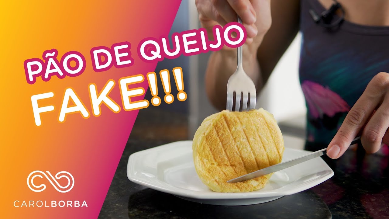 Receita de pão de queijo fit - Carol Borba