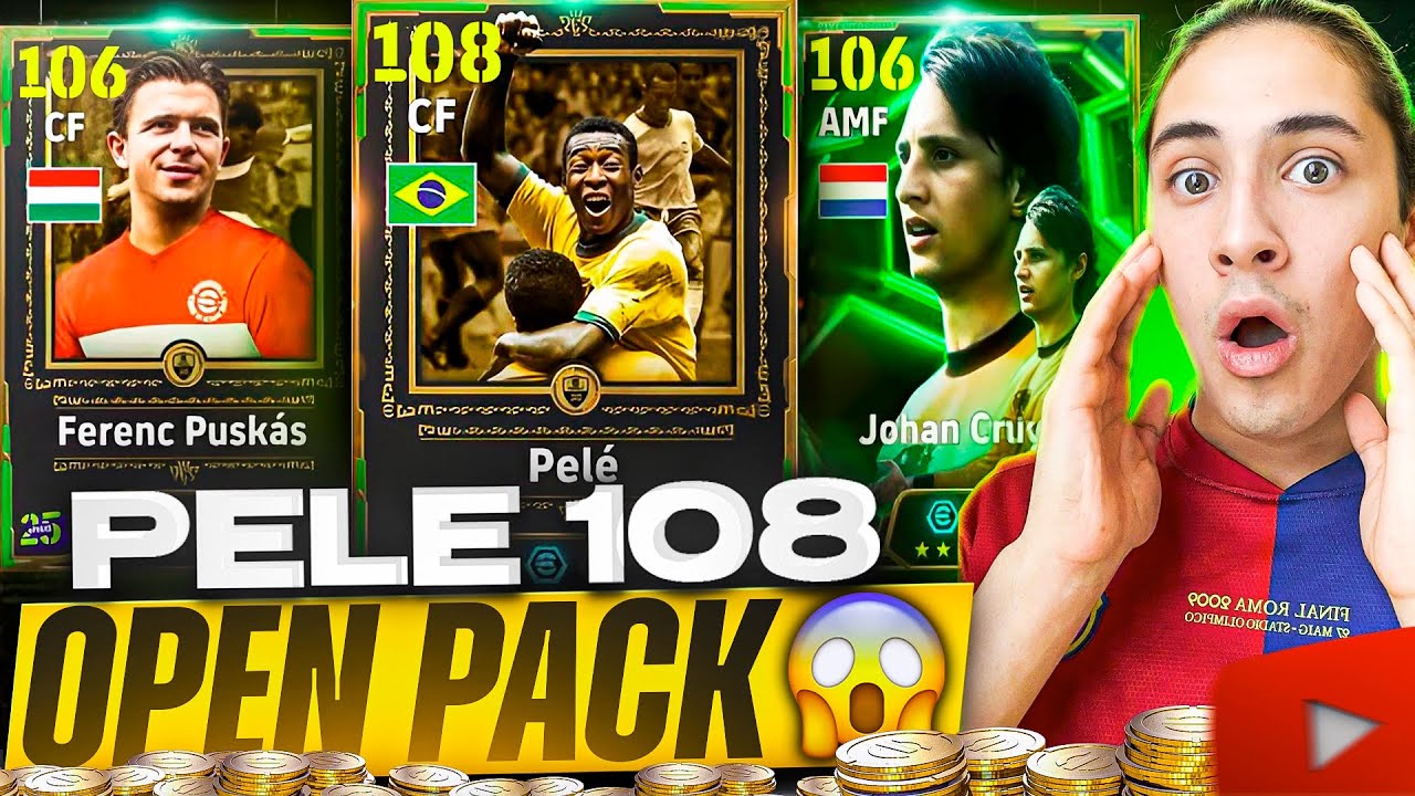 FUTBOL QIROLI - PELE 👑🇧🇷| EFOOTBALL 2025DA KELDI #efootballmobileuzbekistan
