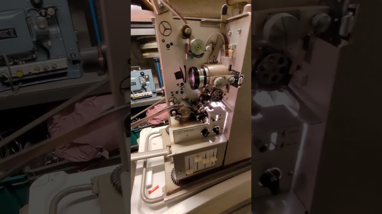 Projecteur 16mm : Philips EL 5100 - Fonctionnement et mise en route