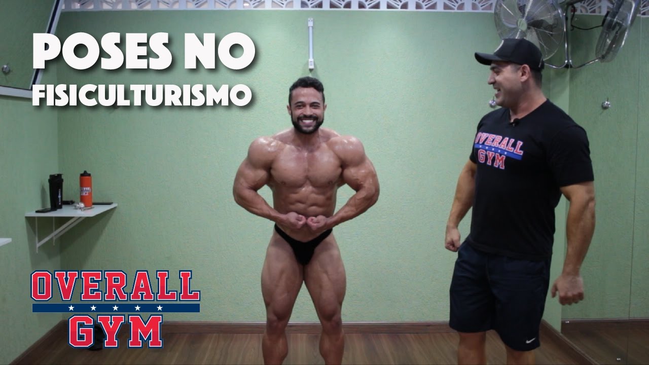 Andre Pajé fala sobre as poses no fisiculturismo.