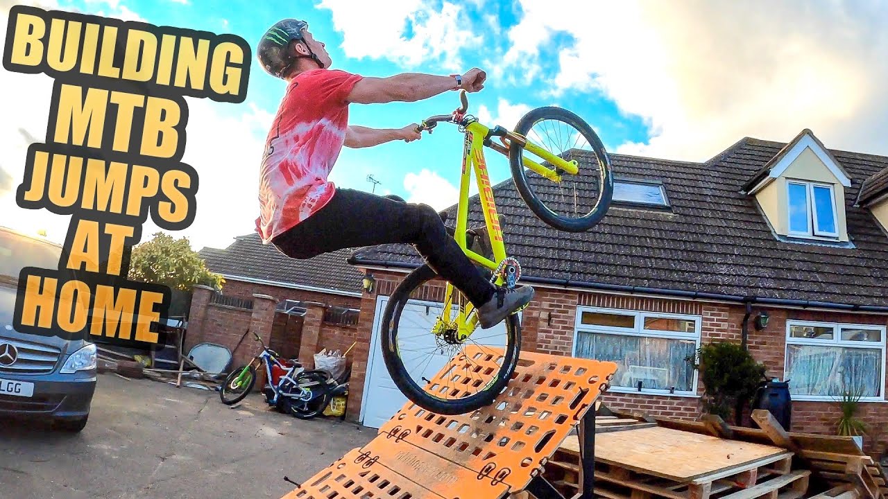 BUILDING MTB JUMPS AT HOME - GOPRO HOMEPRO CHALLENGE