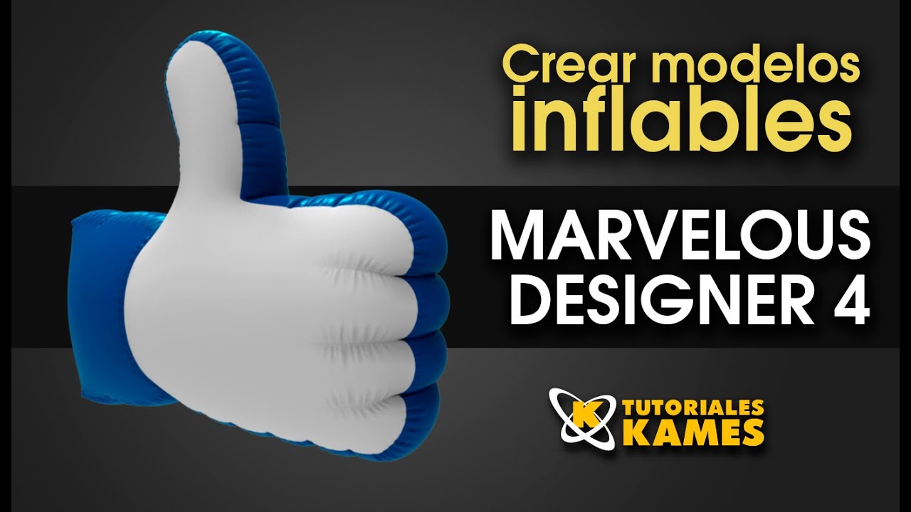 Tutorial Marvelous Designer creando modelos inflables 3D