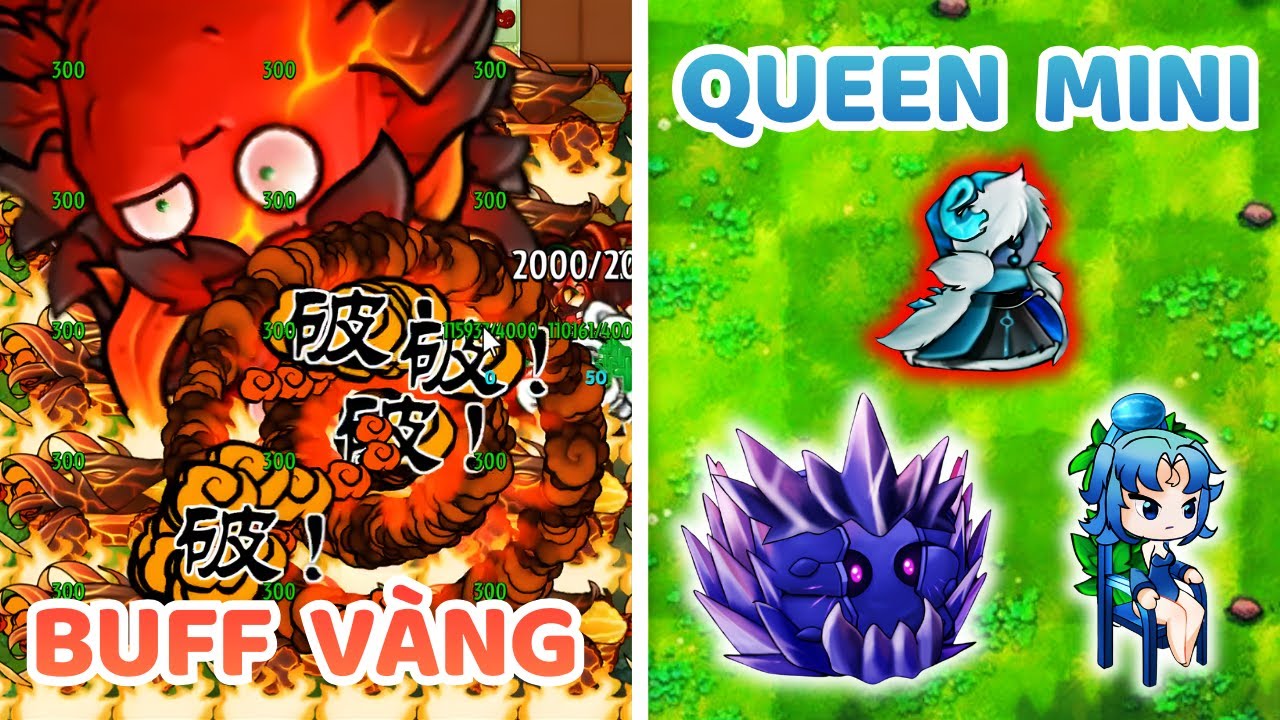 BUFF TỐI THƯỢNG MỚI CỰC MẠNH & MINI NỮ VƯƠNG TUYẾT TRONG PLANTS vs ZOMBIES FUSION