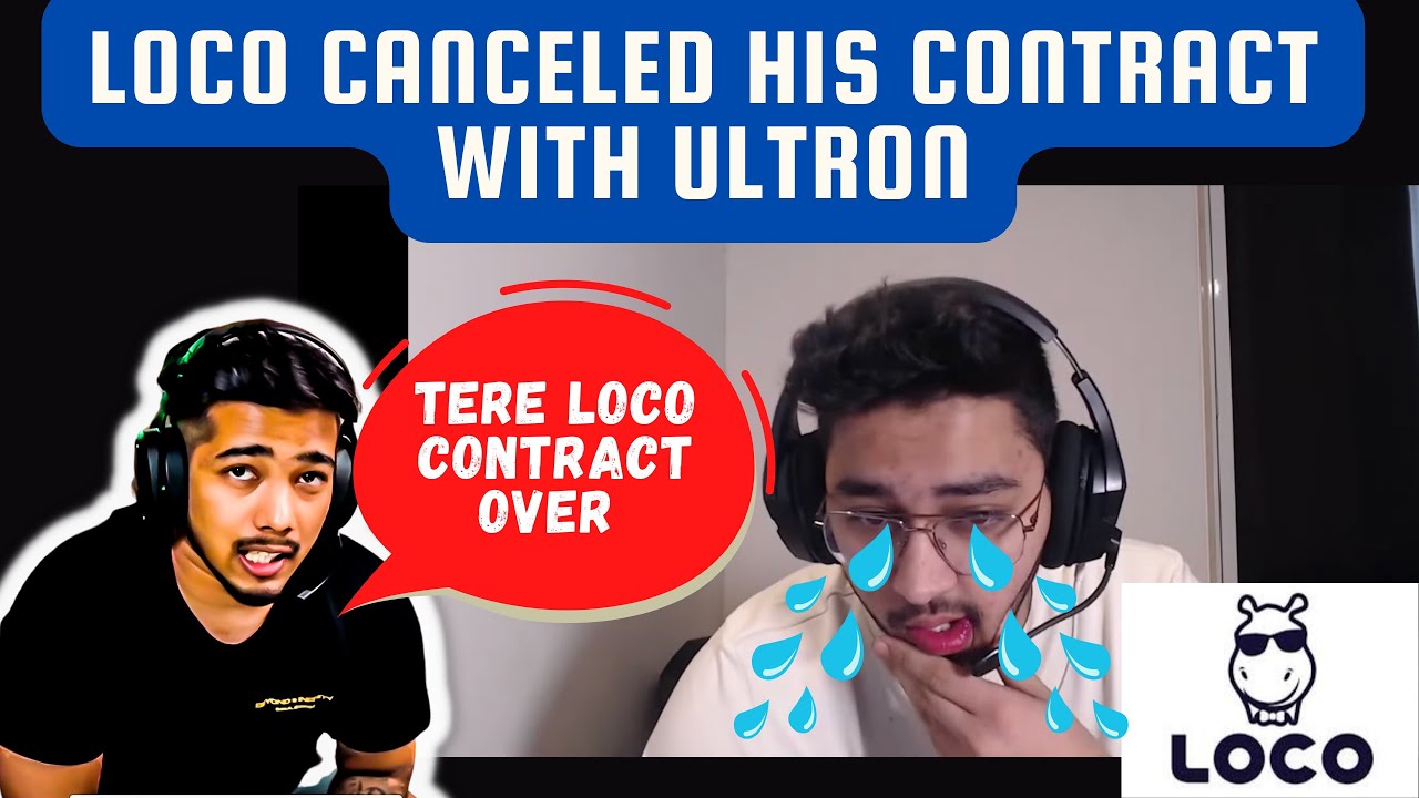 Loco canceled contract with ultron | Ultron reaction 🥲