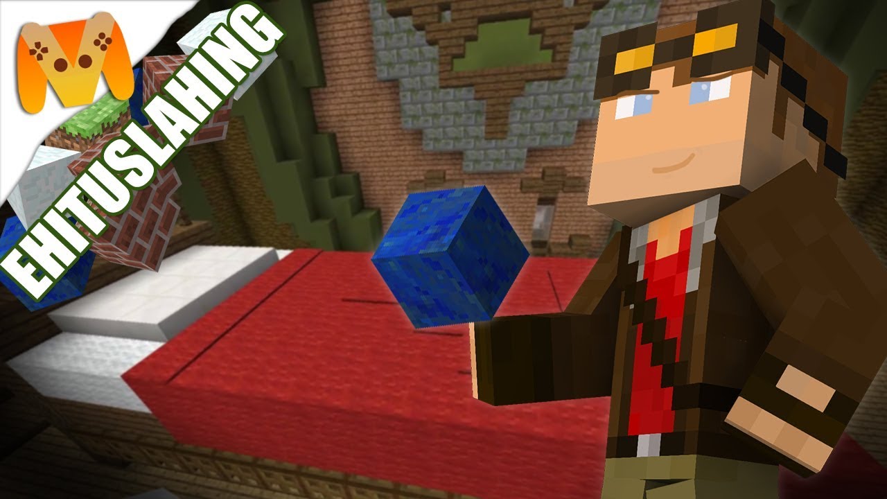 Ehituslahing - Lendav voodi (Minecraft minimängud)