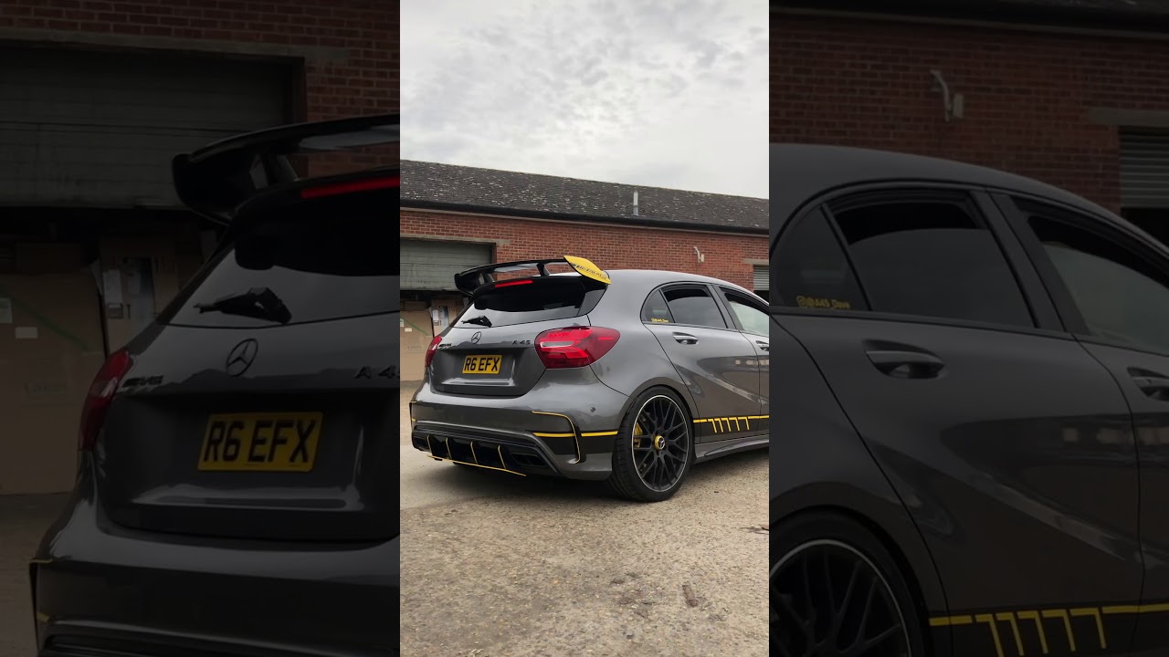 Mercedes A45 AMG | Decat Launch