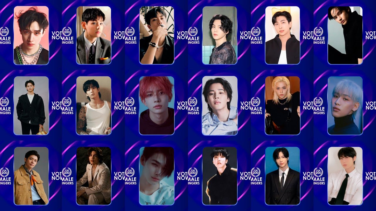 TOP 200 – MALE SINGERS
