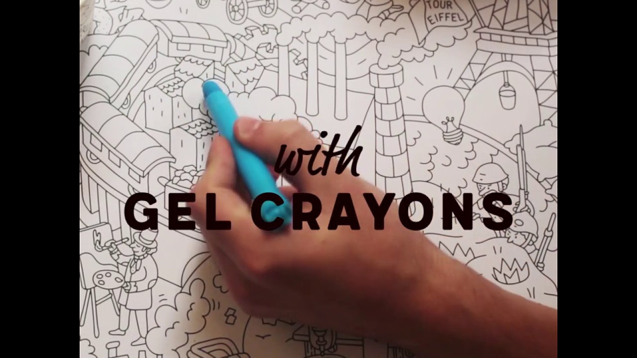 Let's Color Gel Crayons