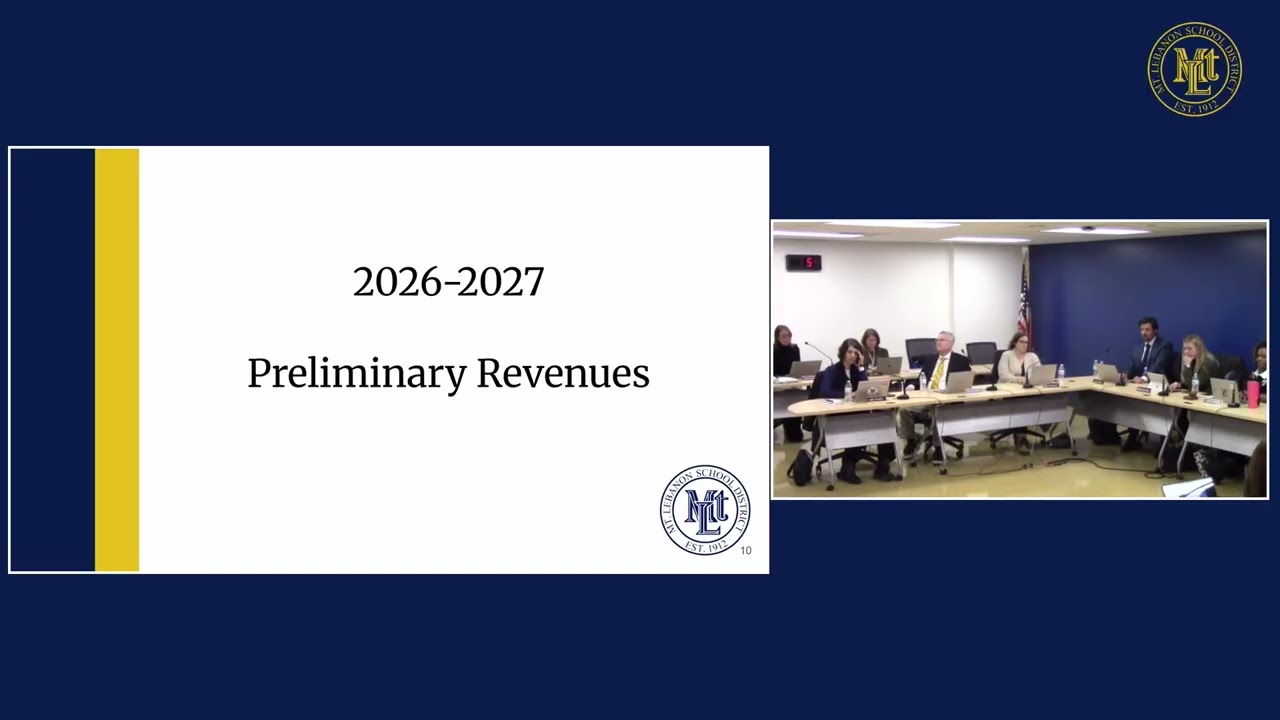 2026-1-12 School Board Discussion Meeting