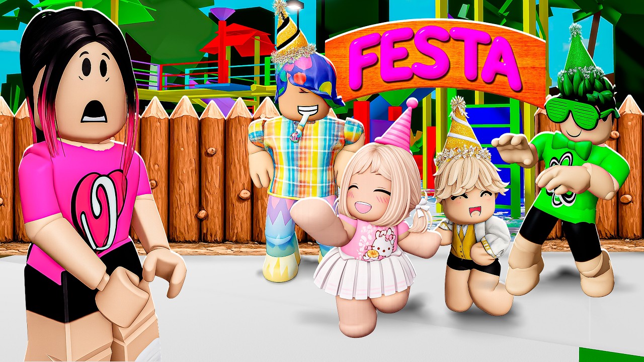 EU INVADI UMA FESTA SEM SER CONVIDADA NO BROOKHAVEN!
