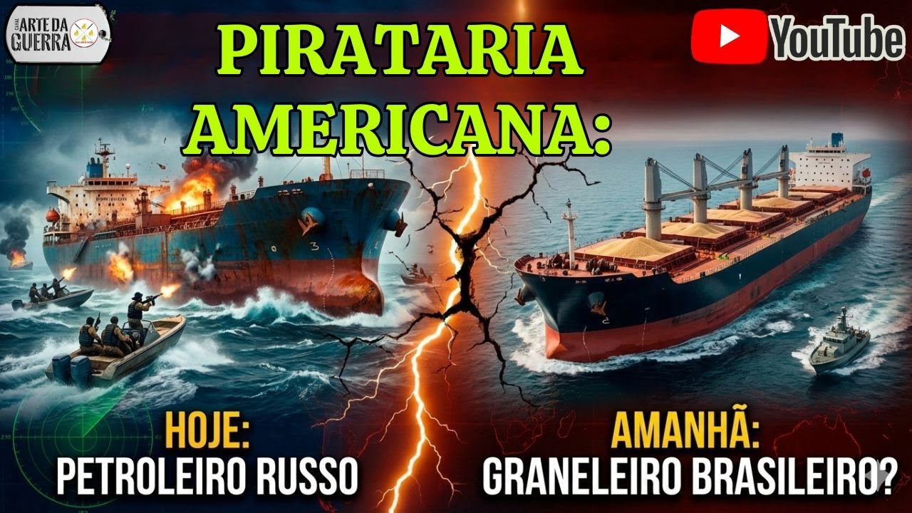 Hoje foi Sequestrado um Petroleiro Russo. Amanhã Pode ser um Graneleiro de Soja Brasileiro