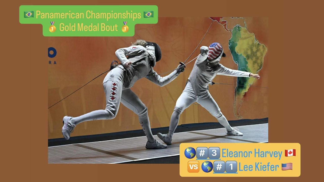 Panam Champs 2025 SWF - GOLD - Eleanor Harvey CAN v Lee Kiefer USA