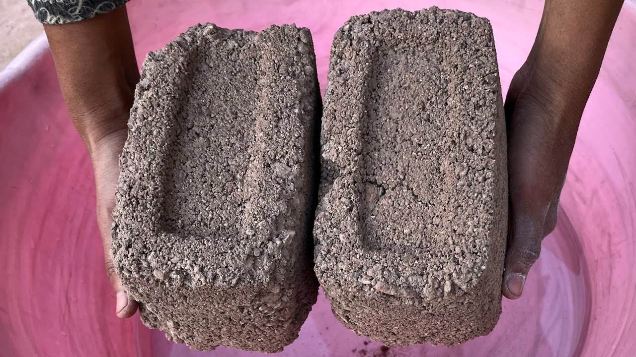 ASMR | New | Toofani texture Water crumbling dipping and dry crumbling on Paste