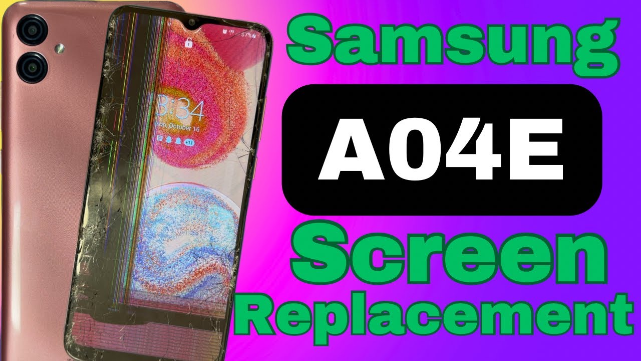 Замена экрана Samsung a04e,a042