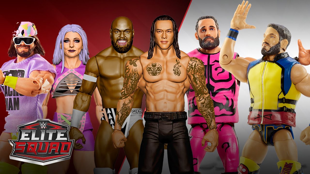Mattel представляет фигурку WrestleMania 37: элитный отряд WWE
