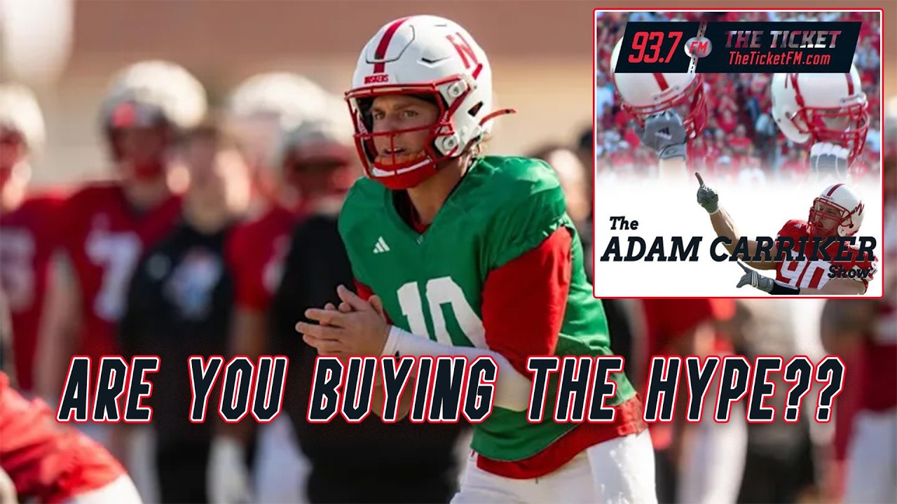 Адам Каррикер комментирует ажиотаж вокруг весенних футбольных матчей в Небраске (Шоу Адама Каррик...