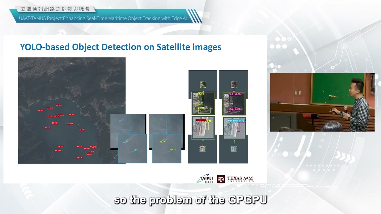 立體通訊網路之挑戰與機會(4/5) - Enhancing Real-time Maritime Object Tracking with Edge AI