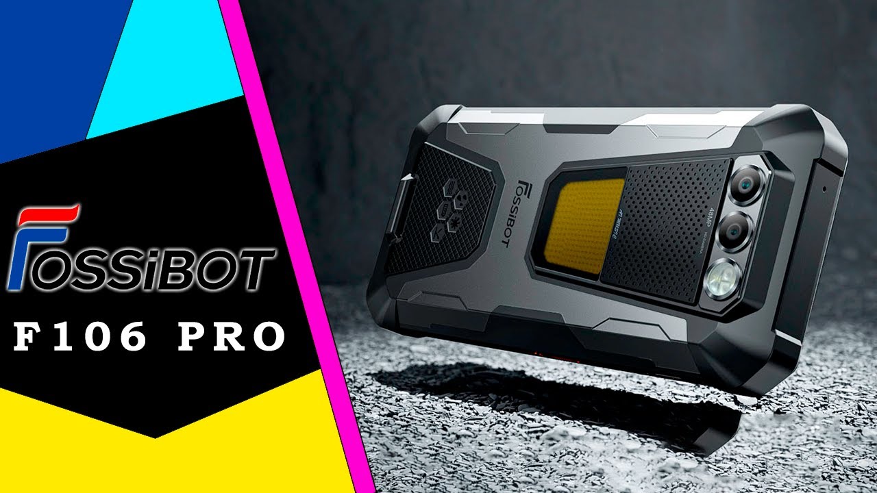 FOSSiBOT F106 Pro 🛢 Przyzwoity wytrzymały budżetowiec / Recenzja 4K