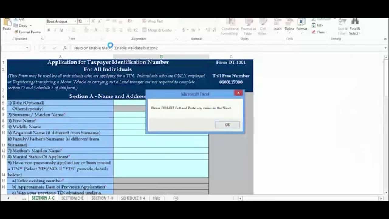 How to register for Taxes for Individuals