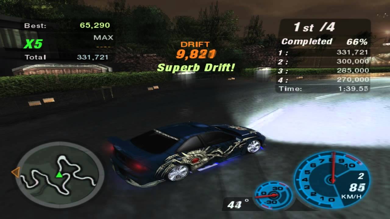 Need For Speed: Underground 2 - Race #180 - Drift (Stage 5)