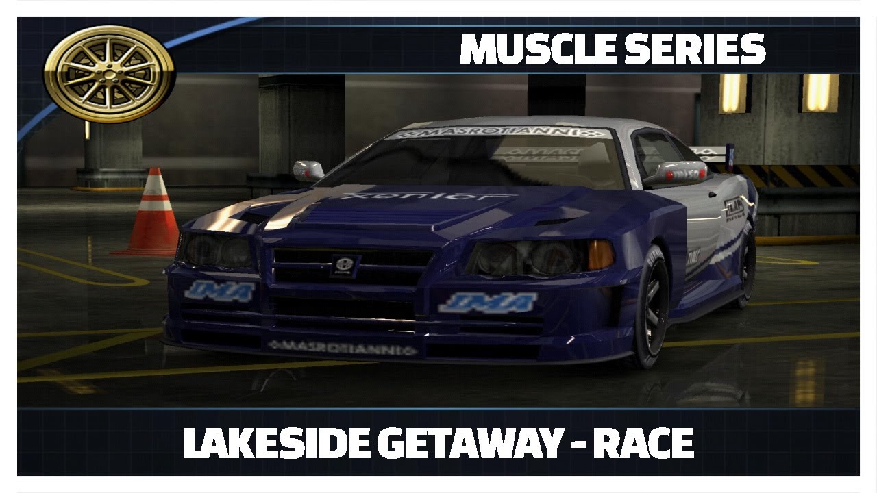 RACE MODE • MUSCLE SERIES • LAKESIDE GETAWAY   RACE • Burnout 3 Takedown