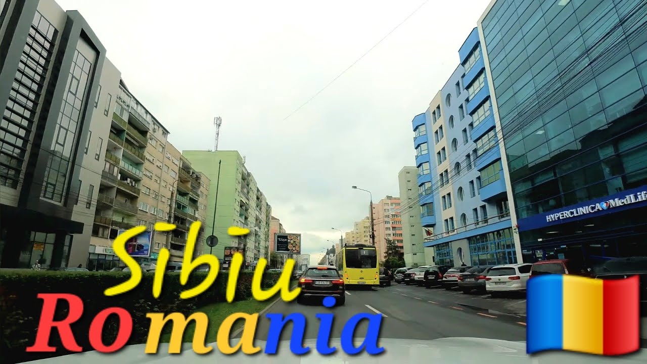 Sibiu Romania 🇷🇴 4K Drive