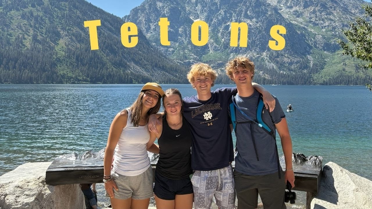 I spend most of my days inside... so I went to the tetons