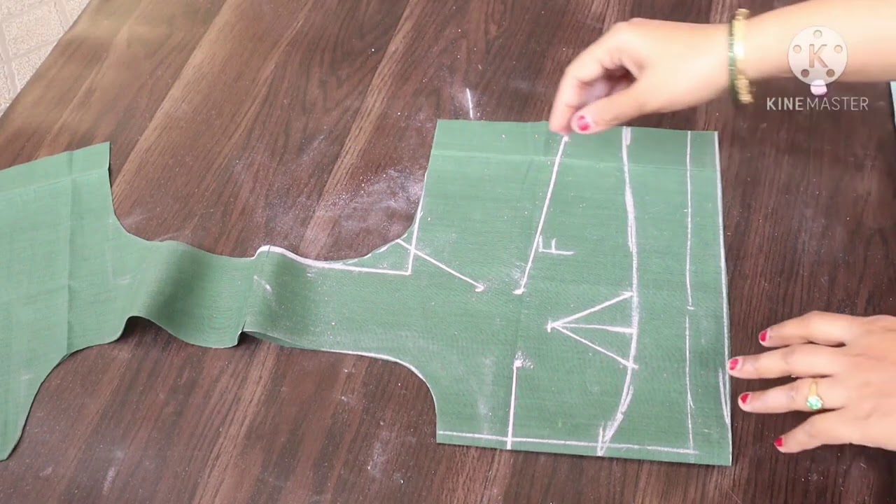 perfect blouse cutting simple and easy method ಬ್ಲೌಸ್ ಕಟಿಂಗ್