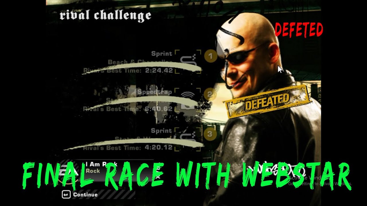 Final Race With Webstar | Webstar Lost | Most Wanted Gameplay