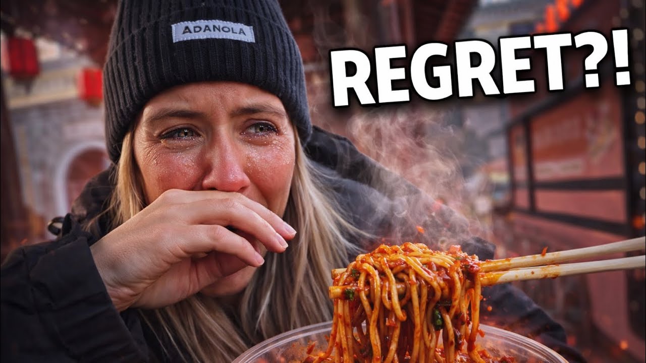 I Ordered the Spiciest Noodles in China… It Made Me Cry!