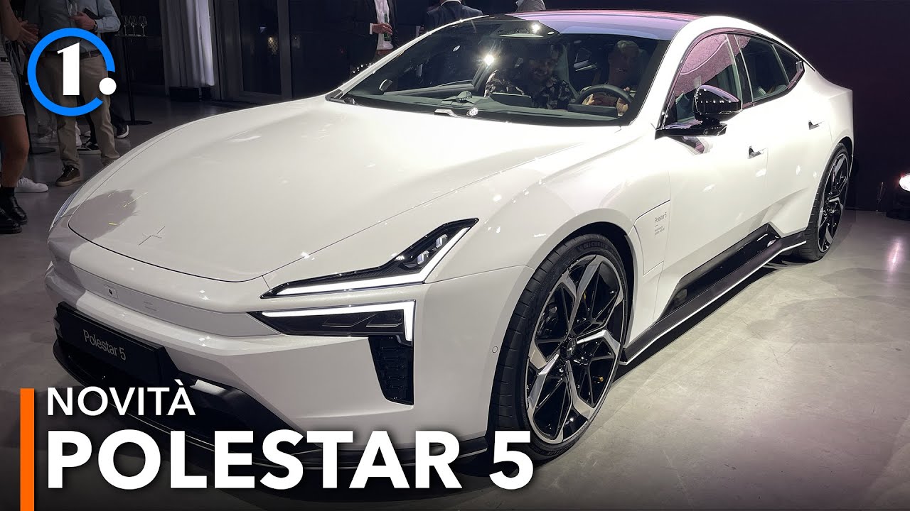 La super BERLINA senza lunotto da più di 800 CV | Polestar 5🇸🇪