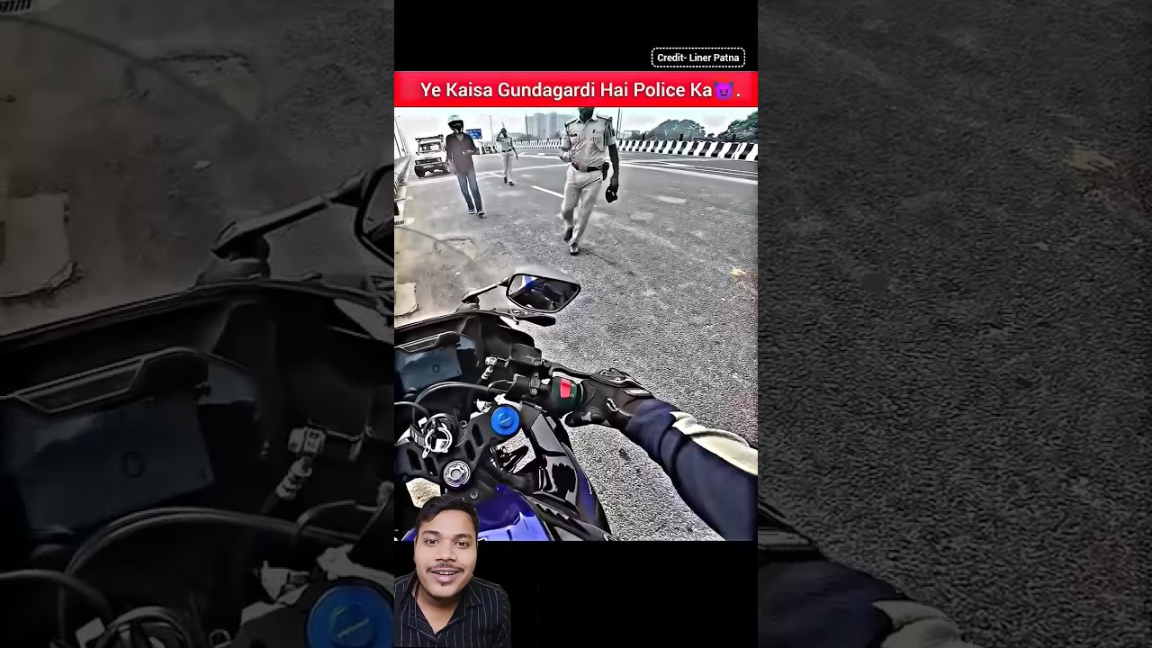 🤬Patna Police vs Bike Rider #police ka Gundagardi #shorts #bike #patnapolice #biharpolice #cops