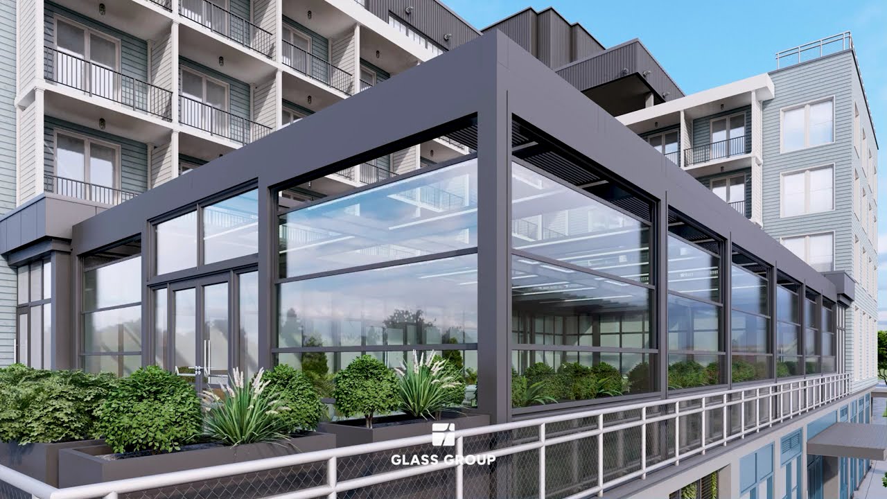 Premium Pergola Installation | Glass Group | Rockaway Hotel Project