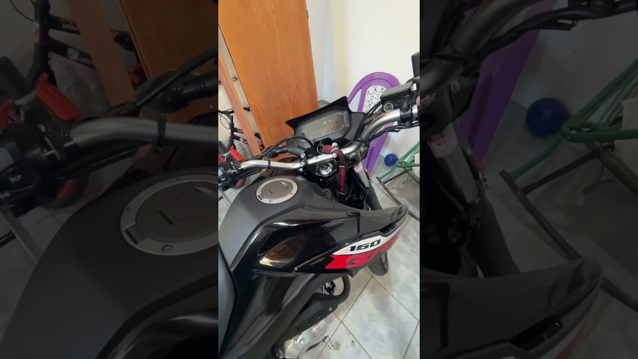 Bros 160 2025 sem o filtro