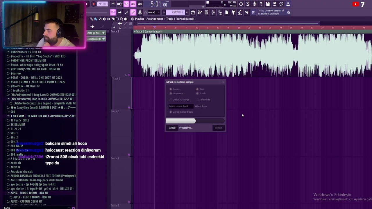 beat yapmayı öğreniyoruz