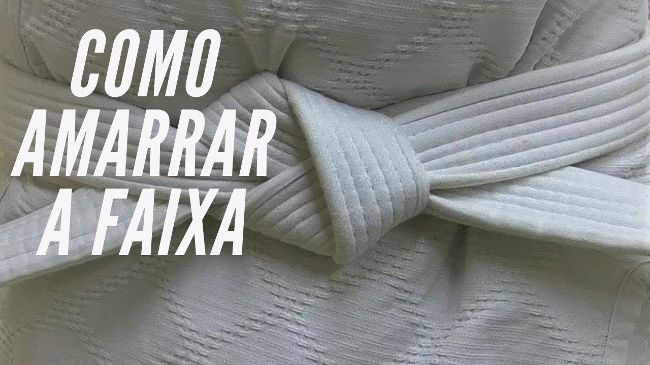 2 formas de amarrar a faixa para Aikido, Judo, Jiu Jitsu e Karate