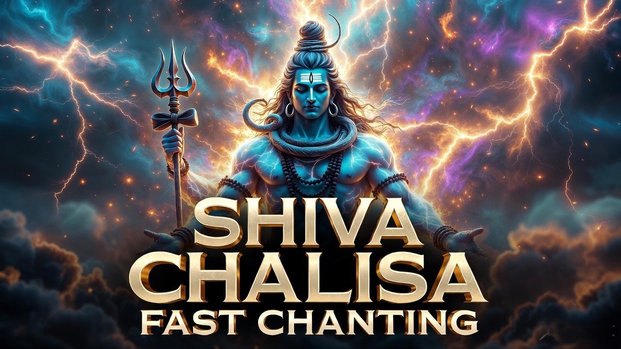 Shiva Chalisa Fast Chanting ⚡ Feel Power Within Minutes | Om Namah Shivaya