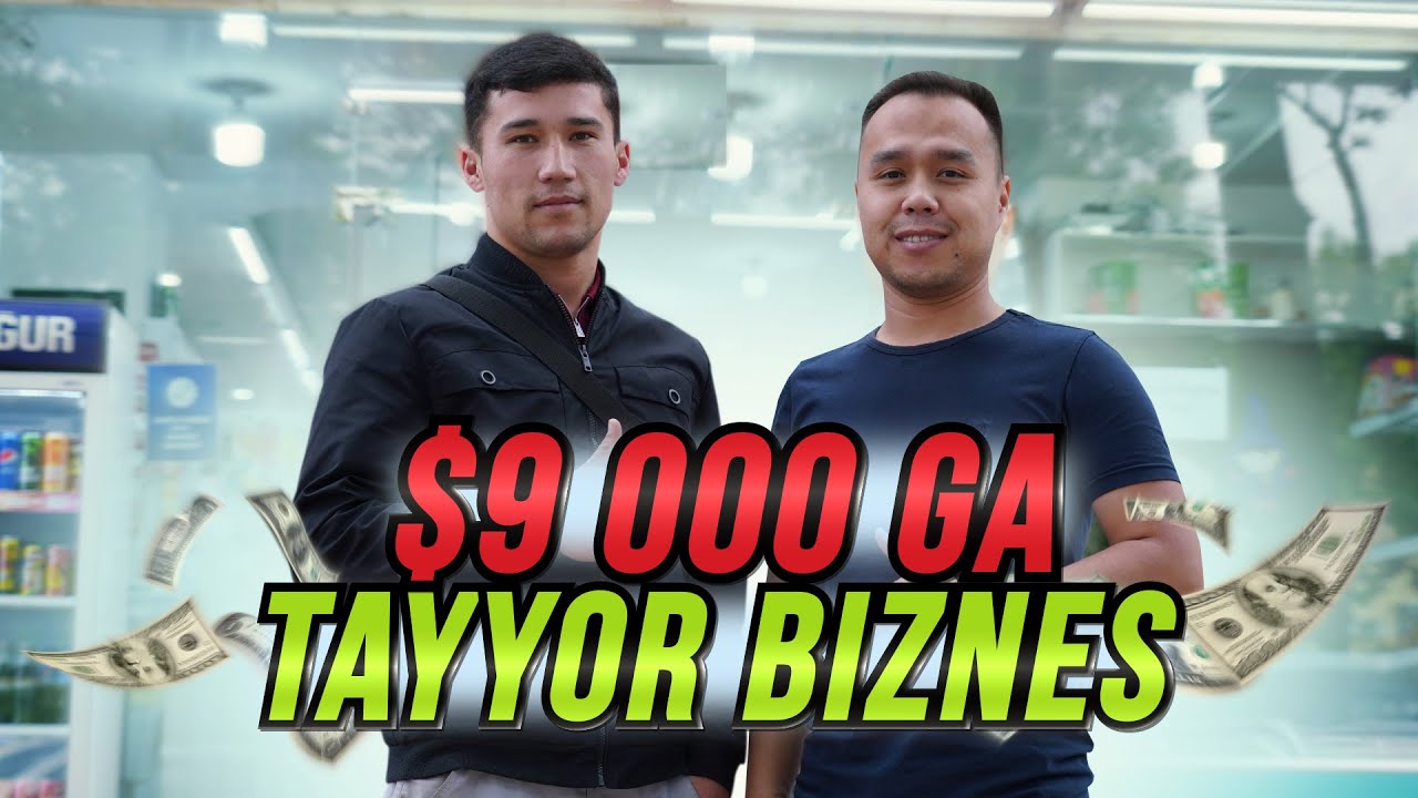 $9 000 ga tayyor biznes sotib olish, kunlik foydasi | Tosh qaychi