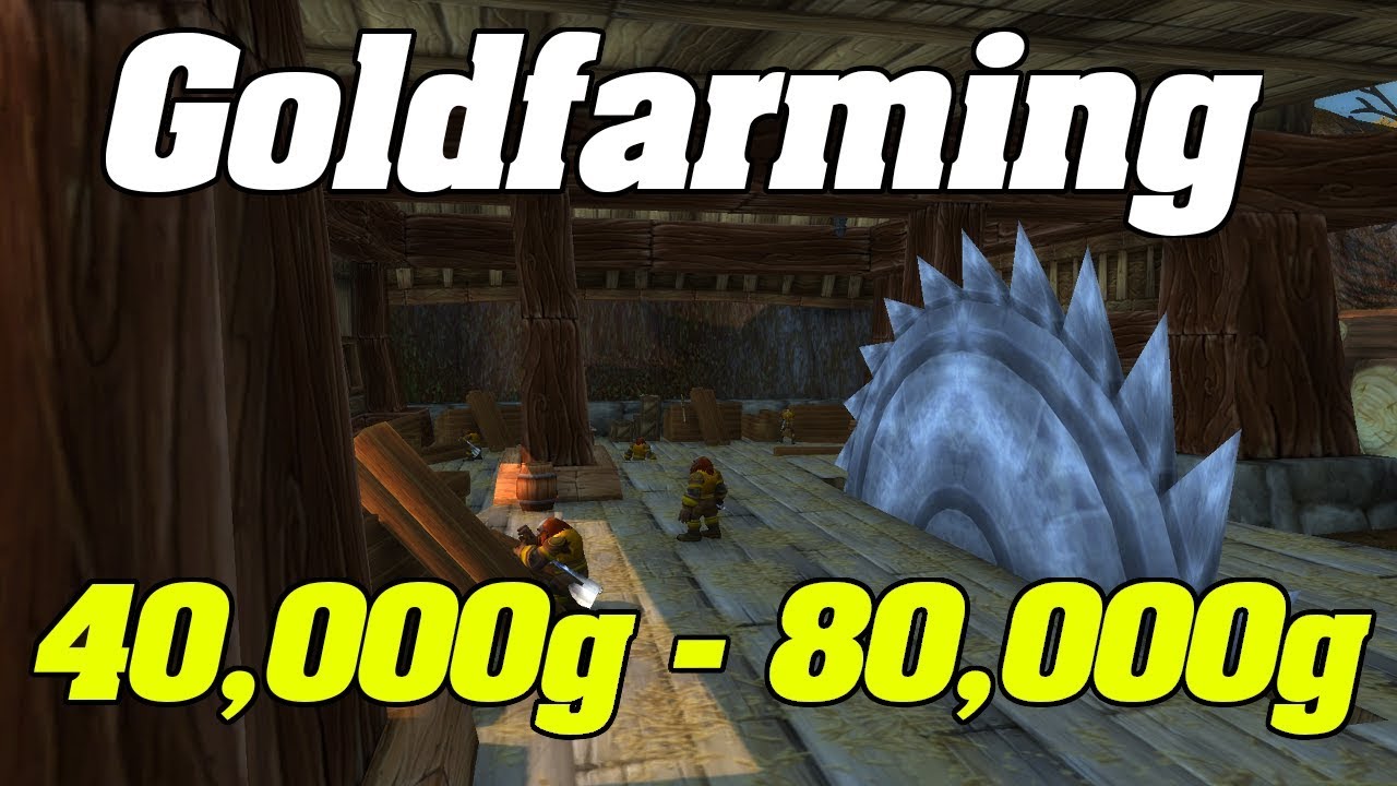 WoW: NEW Goldfarm | 40,000g - 80,000g Per Hour!!