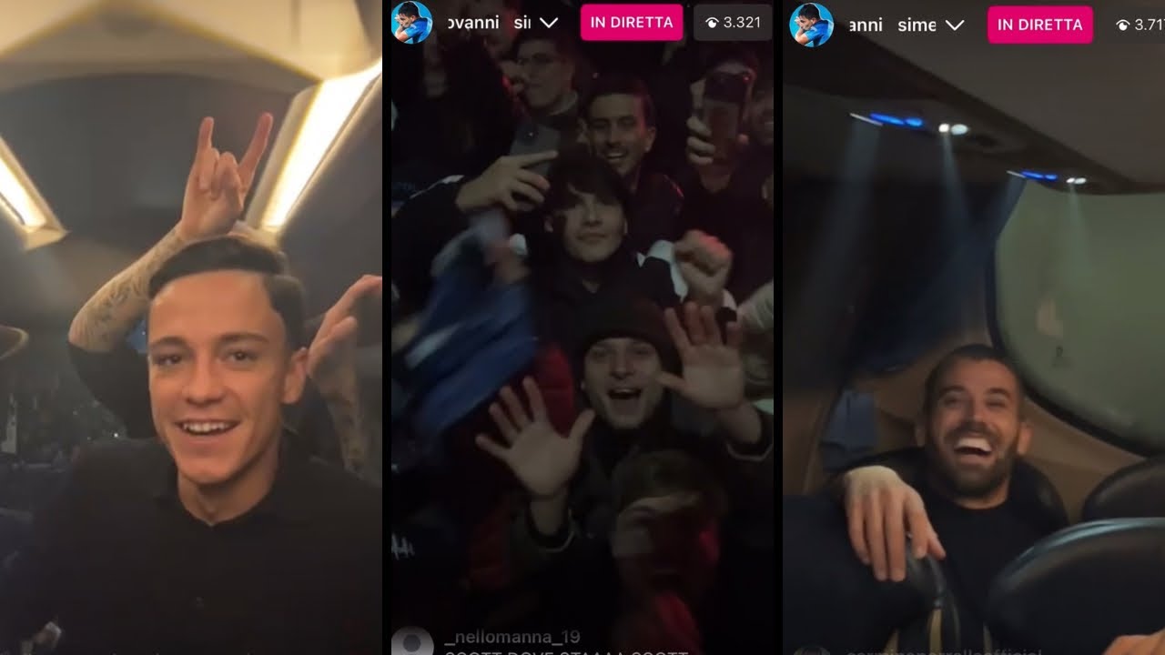 SIMEONE CAM 🎥 La festa dopo Atalanta-Napoli ripresa dal Cholito 🔥 Raspadori-Spinazzola SHOW!
