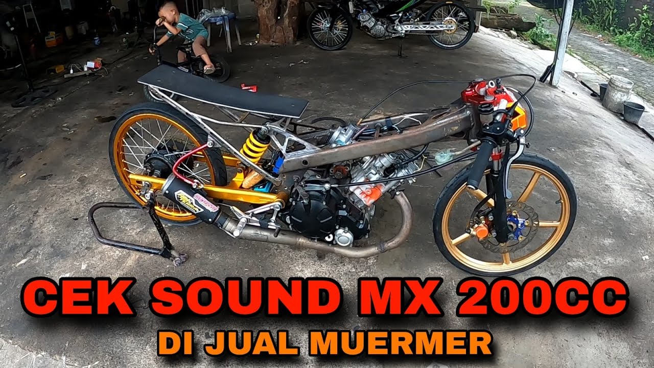 REVIEW MX 200CC TIME 6.* DETIK DRAG BIKE