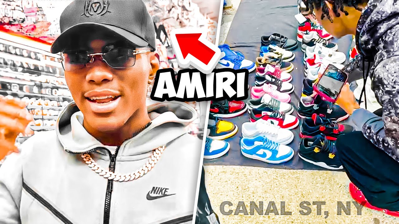 HateCaps & Lil Morro Go To New York’s Famous FAKE Clothing Market!!
