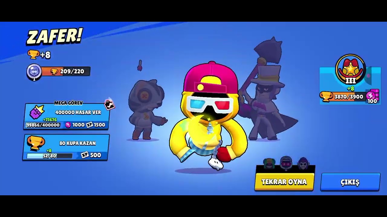 Brawl Stars #3 Kupa kasdım