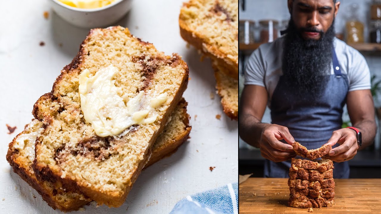 9 Ingredient Easy Vegan Cinnamon Quick Bread
