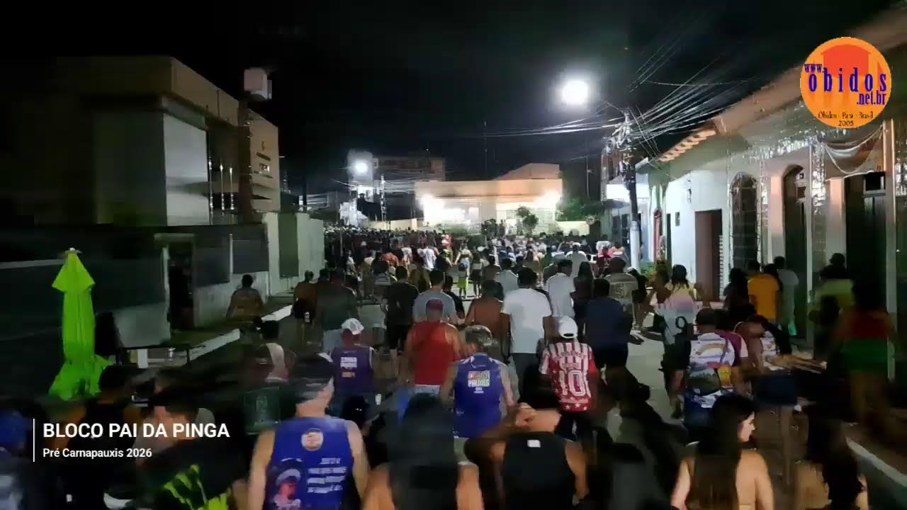 PRÉ  CARNAPAUXIS 2026:  Bloco Pai da Pinga
