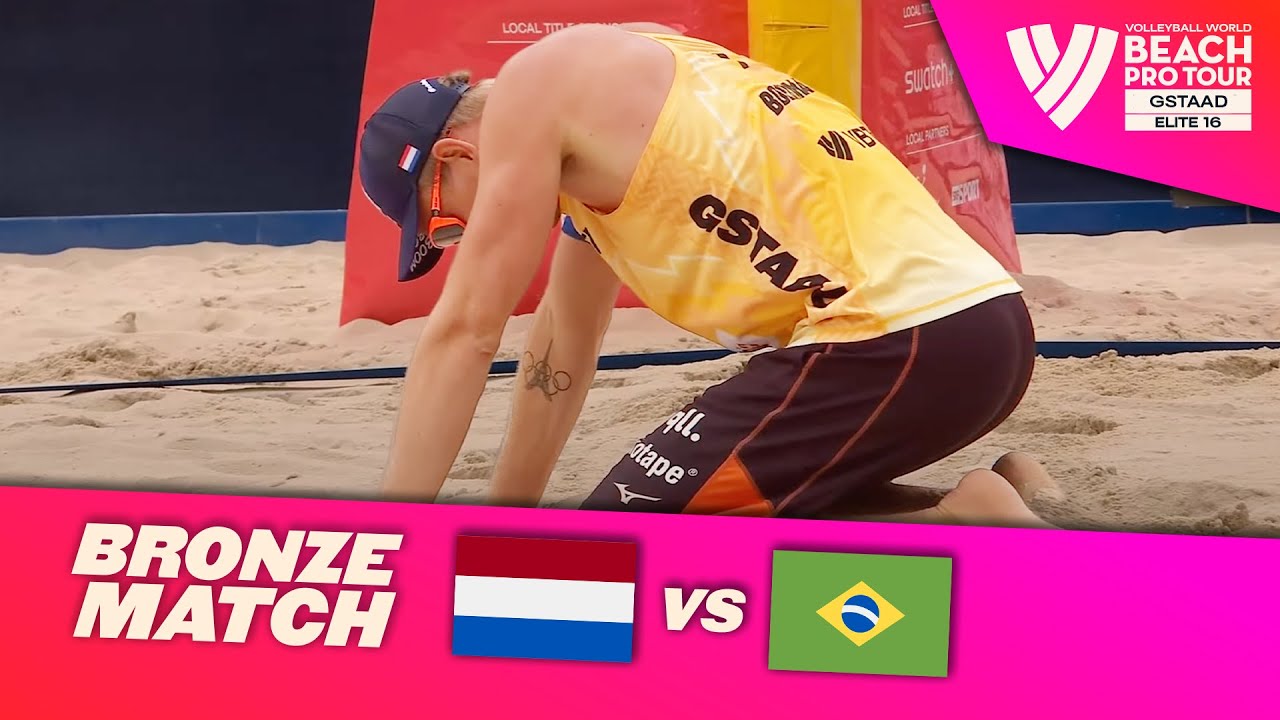 Boermans/de Groot vs. George/Andre - Bronze Match Highlights | Gstaad 2025 