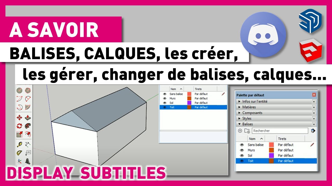 CALQUES - BALISES ? 1er TUTO Comment les Créer, Gérer et Changer les Dessins de Calque ou Balise