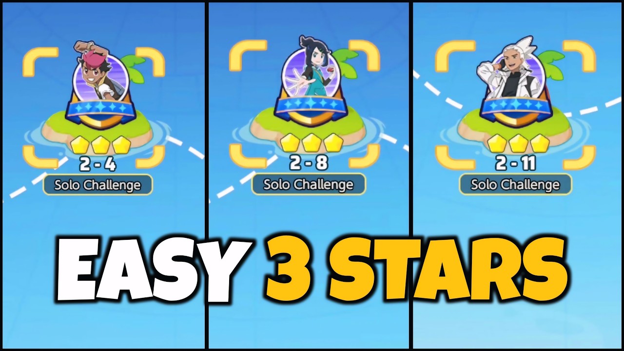 How to Complete 3 Stars on all Stages in the New Solo Mode - Pok&eacute;mon Unite