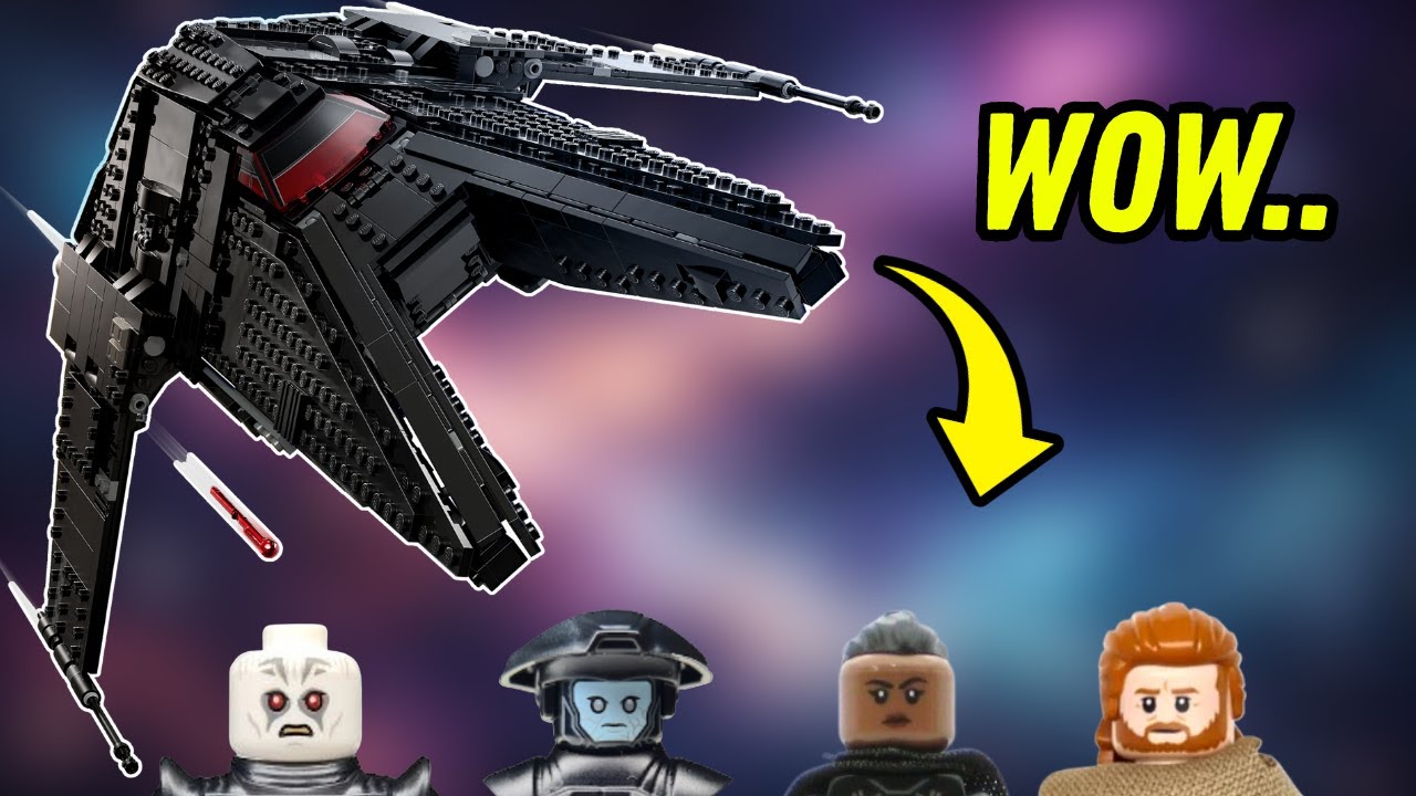 The Most Overlooked LEGO Star Wars Set | Inquisitor Transport Scythe 75336 Review